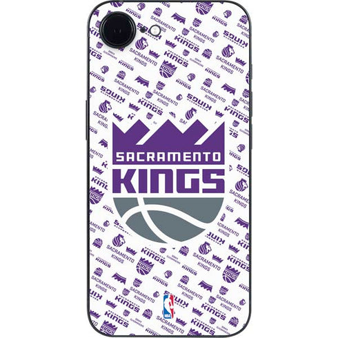 NBA Sacramento Kings History Logo Blast iPhone 16e Skin
